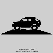 Load image into Gallery viewer, FJ Cruiser Windshield Decal Sticker Easter Egg (2 count)