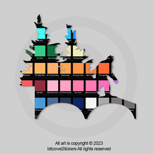 Load image into Gallery viewer, BitcowsStickers.com bigfoot
