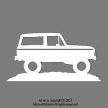 Load image into Gallery viewer, Classic Ford Bronco Windshield Decal Sticker Easter Egg (2 count)