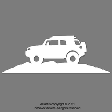 Load image into Gallery viewer, FJ Cruiser Windshield Decal Sticker Easter Egg (2 count)