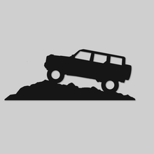 Load image into Gallery viewer, Ford Bronco 2 and 4 door Windshield Decal Sticker Easter Egg (2 count) bitcowsstickers.com