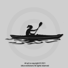 Load image into Gallery viewer, Kayak Girl/Woman SUV 4x4 Adventure sticker