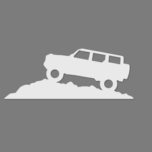 Load image into Gallery viewer, Ford Bronco 2 and 4 door Windshield Decal Sticker Easter Egg (2 count) bitcowsstickers.com
