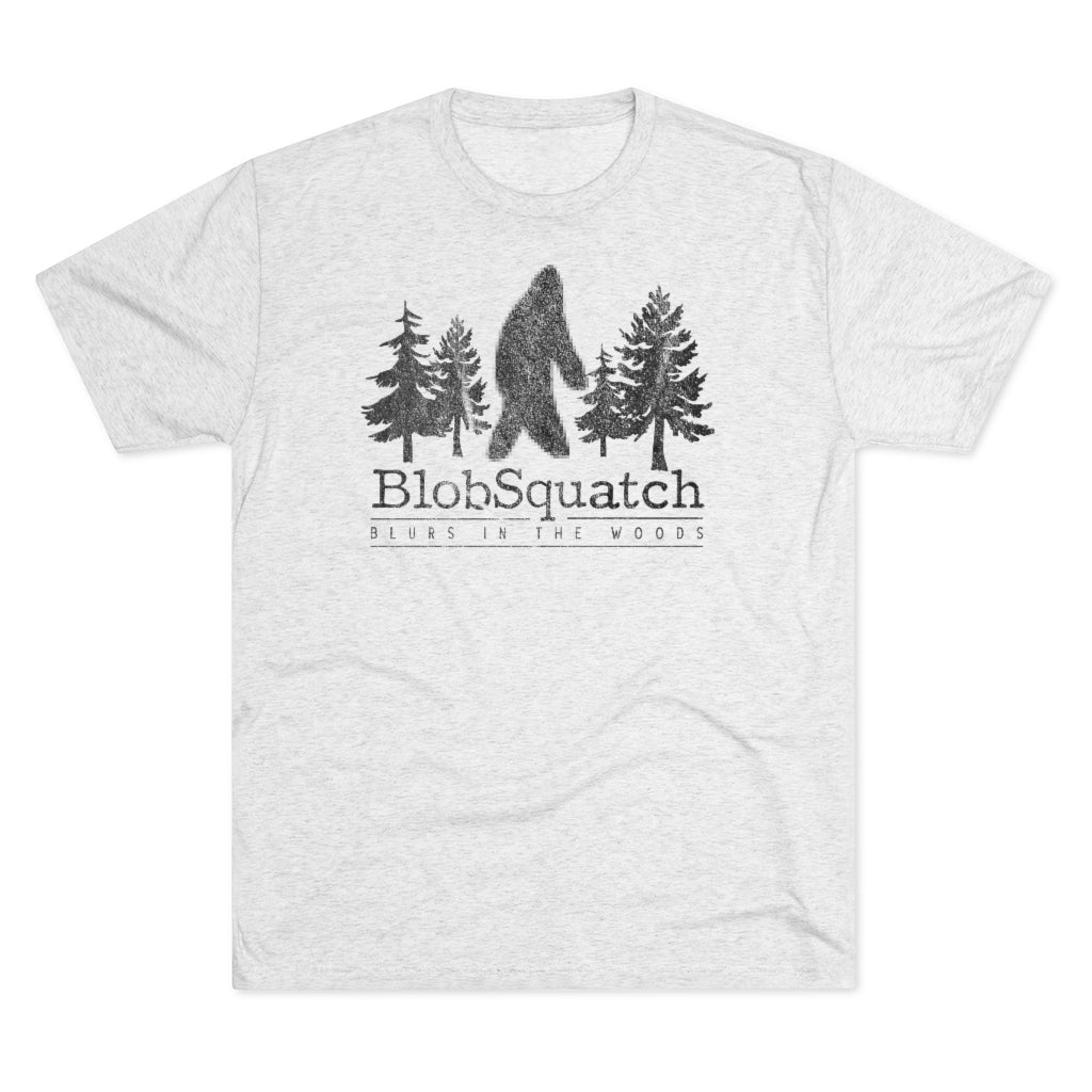 Blobsquatch Bigfoot Sasquatch Men's Tri-Blend Crew Tee