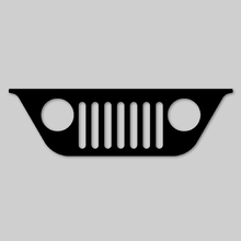 Load image into Gallery viewer, Jeep JK OEM Replacement Grill Windshield Decal Sticker