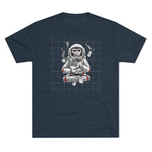 Load image into Gallery viewer, Space monkey Apollo 8 astronaut  Men's Tri-Blend Crew Tee
