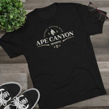 Load image into Gallery viewer, Sasquatch Ape Canyon Vintage Men's Tri-Blend Crew Tee