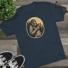 Load image into Gallery viewer, Sasquatch Brew (Bigfoot Beer) Men's Tri-Blend Crew Tee