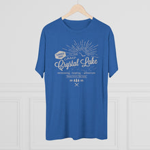Load image into Gallery viewer, Crystal Lake Summer Camp Vintage Men's Tri-Blend Crew Tee