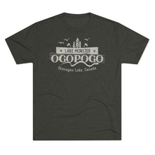 Load image into Gallery viewer, Ogopogo Lake Monster Soft Vintage Men's Tri-Blend Crew Tee