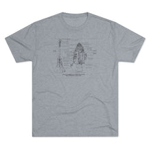 Load image into Gallery viewer, Apollo Command Service Module Space Men's Tri-Blend Crew Tee