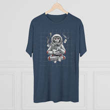 Load image into Gallery viewer, Space monkey Apollo 8 astronaut  Men's Tri-Blend Crew Tee