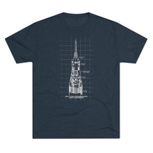 Load image into Gallery viewer, Apollo Command and Service Module (CSM) Men's Tri-Blend Crew Tee
