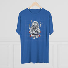 Load image into Gallery viewer, Space monkey Apollo 8 astronaut  Men's Tri-Blend Crew Tee