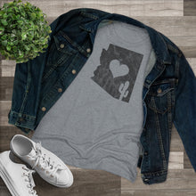 Load image into Gallery viewer, Arizona State Love Women's Tri-blend Tee