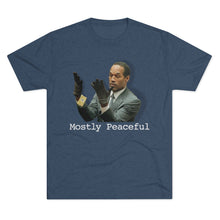 Load image into Gallery viewer, OJ Simpson Mostly Peaceful Shirt Men's Tri-Blend Crew Tee