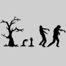 Load image into Gallery viewer, Zombie Windshield Decal 4x4 Big Walking Dead Zombie sticker
