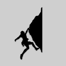 Load image into Gallery viewer, Rock Climber Male or Female 5.9 climber Decal Sticker