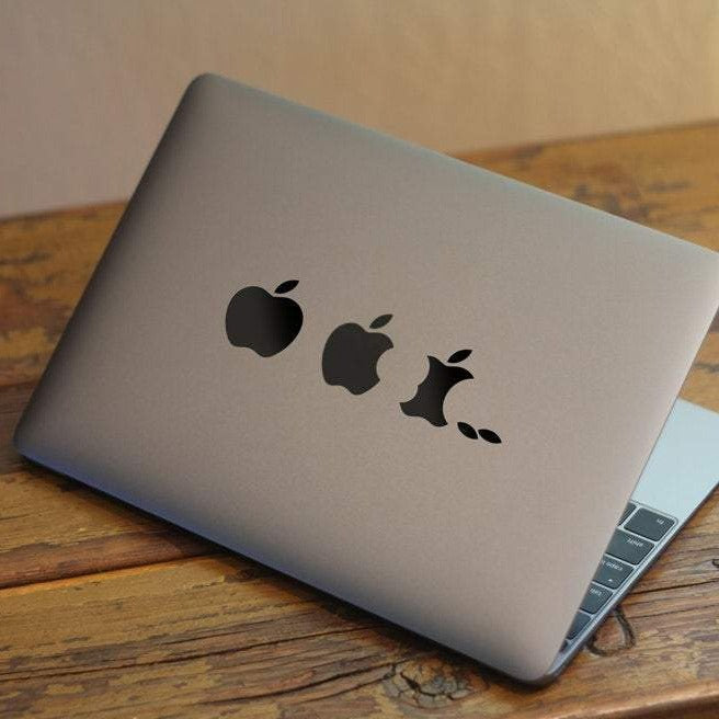 Apple Macbook Vinyl Laptop Sticker (apple) bitcowsstickers