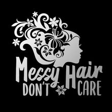 Load image into Gallery viewer, Messy Hair Don't Care Girl Offroad Decal Sticker