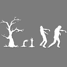 Load image into Gallery viewer, Zombie Windshield Decal 4x4 Big Walking Dead Zombie sticker
