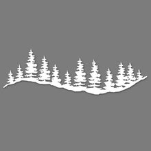 Load image into Gallery viewer, Ski Trees Adventure Outdoor window sticker decal