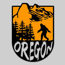 Load image into Gallery viewer, Oregon Bigfoot Outdoor vinyl sticker decal