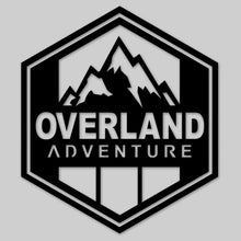 Load image into Gallery viewer, Customizable Overland Jeep Adventure window sticker decal