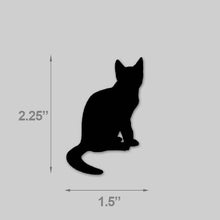 Load image into Gallery viewer, Cat Silhouette Stickers