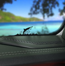 Load image into Gallery viewer, Shark Windshield Decal Wrangler sticker Jaws Sticker (two variations)