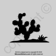Load image into Gallery viewer, Cactus Windshield Decal Cactus sticker Arizona Sticker Easter Egg