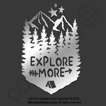 Load image into Gallery viewer, Explore More Adventure Outdoor window sticker decal