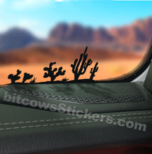 Load image into Gallery viewer, Cactus Windshield Decal Cactus sticker Arizona Sticker Easter Egg