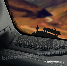 Load image into Gallery viewer, Ford Maverick Truck Windshield Decal Sticker Easter Egg (2 count)