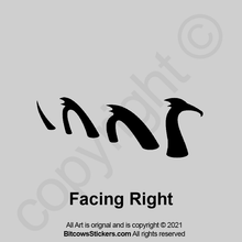 Load image into Gallery viewer, Loch Ness snake (Nessie) Windshield Decal, Window Bumper Sticker