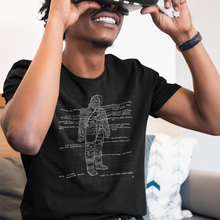 Load image into Gallery viewer, Nasa Apollo space suit Men's Tri-Blend Crew Tee
