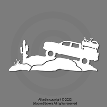 Load image into Gallery viewer, Tacoma Truck on Hill Windshield Decal Sticker (2 count)