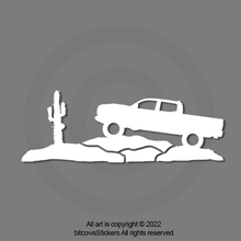 Load image into Gallery viewer, Tacoma Truck on Hill Windshield Decal Sticker (2 count)