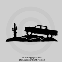 Load image into Gallery viewer, Tacoma Truck on Hill Windshield Decal Sticker (2 count)