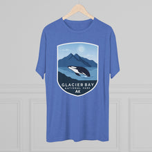 Load image into Gallery viewer, Glacier Bay National Park Men&#39;s Tri-Blend Crew Tee
