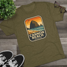 Load image into Gallery viewer, Cannon Beach Adventure Tee Men&#39;s Tri-blend
