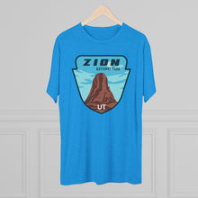 Load image into Gallery viewer, Zion National Park Men&#39;s Tri-Blend Crew Tee
