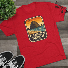 Load image into Gallery viewer, Cannon Beach Adventure Tee Men&#39;s Tri-blend
