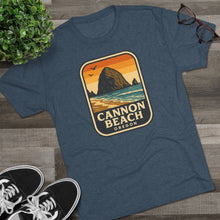 Load image into Gallery viewer, Cannon Beach Adventure Tee Men&#39;s Tri-blend
