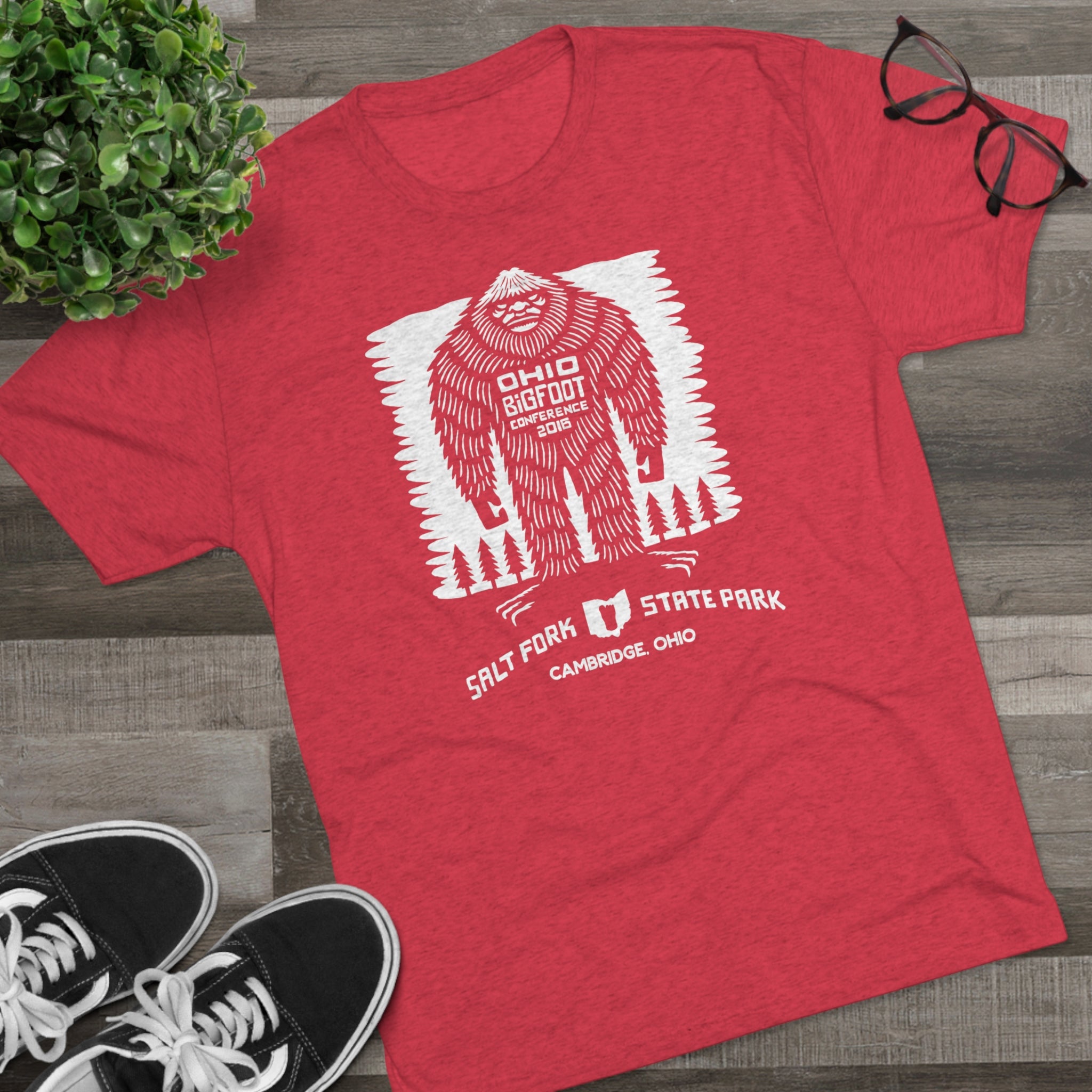 2016 Bigfoot Conference  Men's Tri-Blend Crew Tee