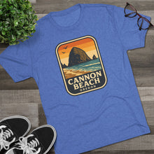 Load image into Gallery viewer, Cannon Beach Adventure Tee Men&#39;s Tri-blend
