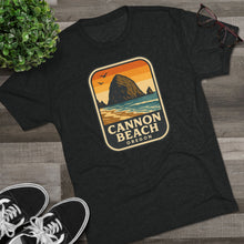 Load image into Gallery viewer, Cannon Beach Adventure Tee Men&#39;s Tri-blend
