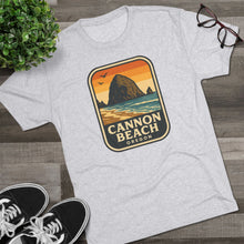 Load image into Gallery viewer, Cannon Beach Adventure Tee Men&#39;s Tri-blend
