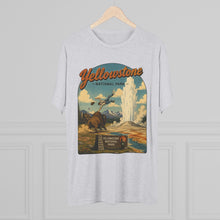 Load image into Gallery viewer, Yellowstone National Park Shirt Men's Tri-Blend Crew Tee
