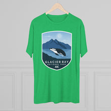 Load image into Gallery viewer, Glacier Bay National Park Men&#39;s Tri-Blend Crew Tee
